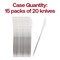 Shiny Silver Moderno Disposable Plastic Dinner Knives (300 Knives)